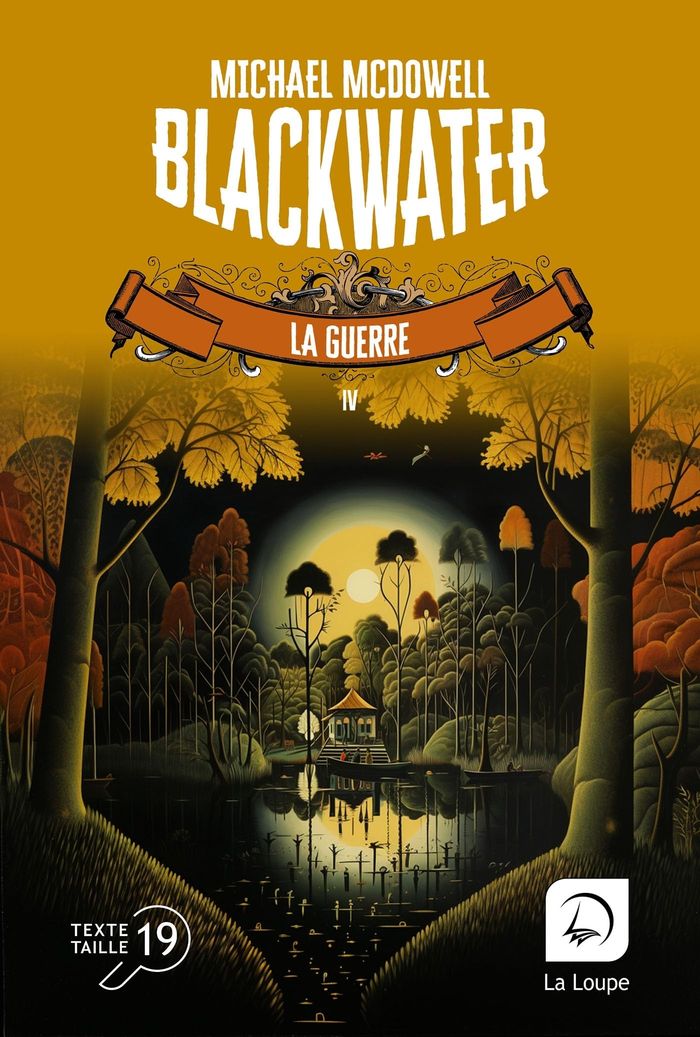 Couverture du livre « La guerre : roman » de Michael McDowell, librairie Les Contes Infusés à Corte
