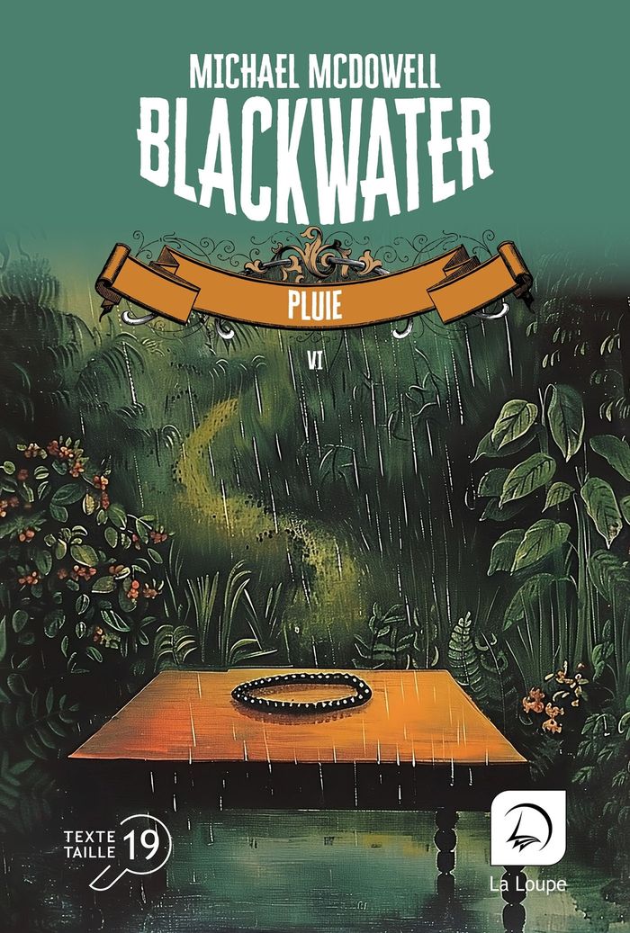 Couverture du livre « Pluie : roman » de Michael McDowell, librairie Les Contes Infusés à Corte
