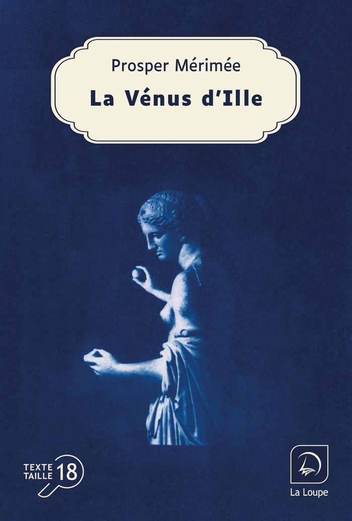 Couverture du livre « La Vénus d'Ille » de Prosper Mérimée, librairie Les Contes Infusés à Corte