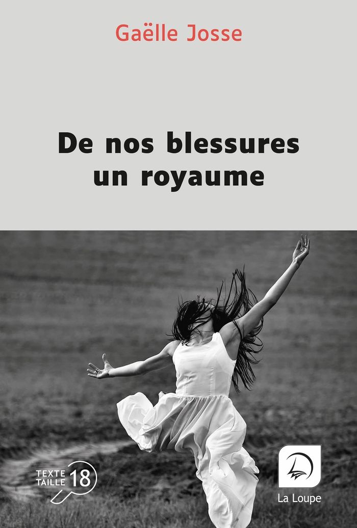 Couverture du livre « De nos blessures un royaume » de Gaëlle Josse, librairie Les Contes Infusés à Corte