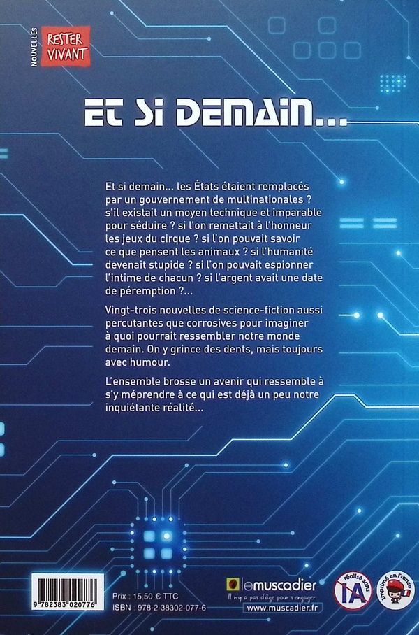 Quatrième de couverture de « Et si demain... »