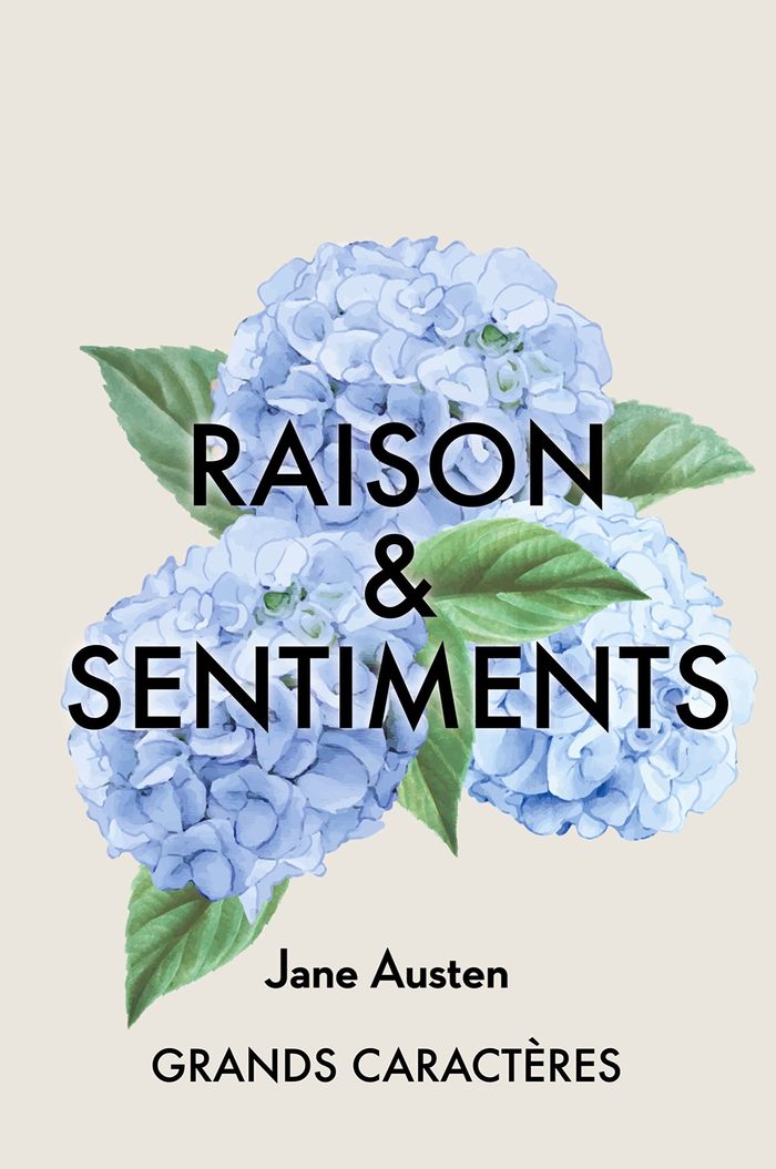 Couverture du livre « Raison et sentiments » de Jane Austen, librairie Les Contes Infusés à Corte