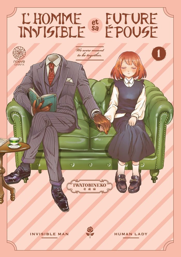 Couverture du livre « L'homme invisible et sa future épouse » de Iwatobineko, librairie Les Contes Infusés à Corte