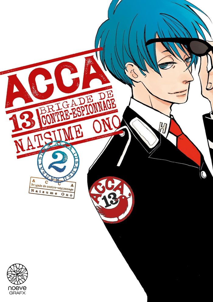 Couverture du livre « Acca 13 brigade de contre-espionnage » de Natsume Ono, librairie Les Contes Infusés à Corte