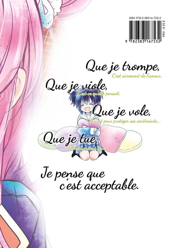 Quatrième de couverture de « Happy Sugar Life »