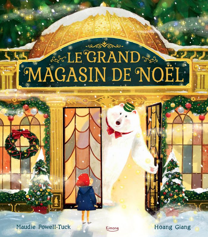 Couverture du livre « LE GRAND MAGASIN DE NOEL » de Giang/powell-Tuck, librairie Les Contes Infusés à Corte