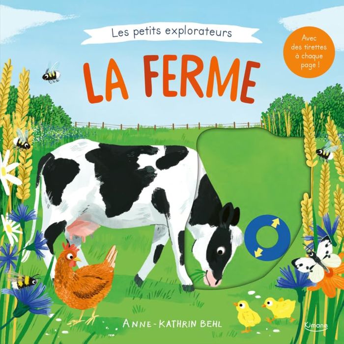 Couverture du livre « La ferme » de Anne-Kathrin Behl, librairie Les Contes Infusés à Corte