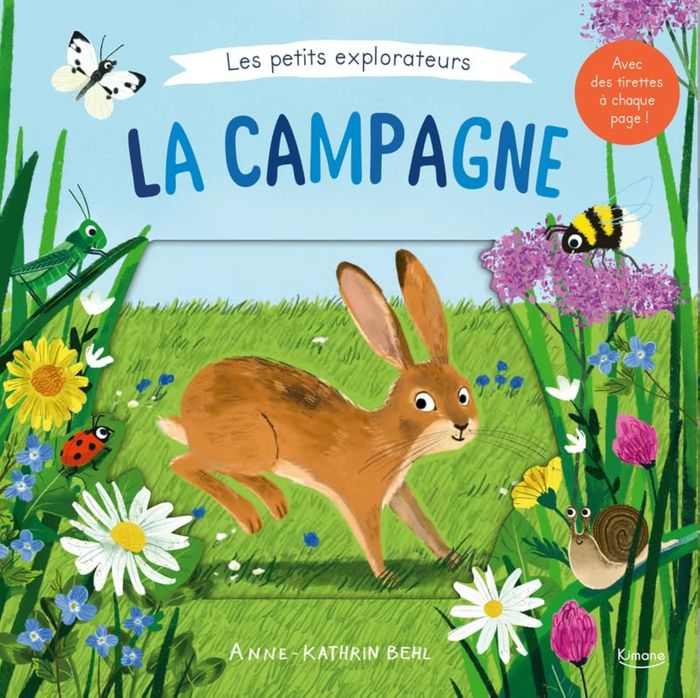 Couverture du livre « La campagne » de Anne-Kathrin Behl, librairie Les Contes Infusés à Corte