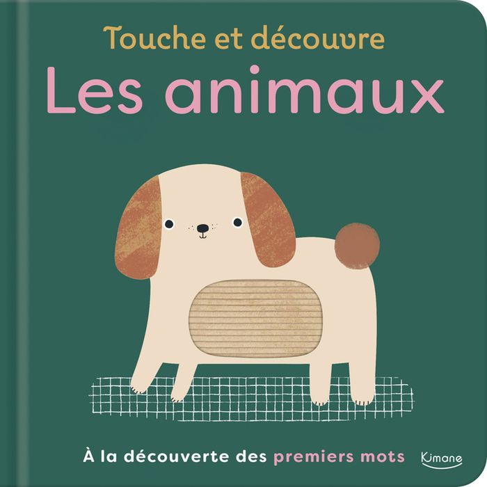 Couverture du livre « Les animaux : à la découverte des premiers mots » de Collectif, librairie Les Contes Infusés à Corte