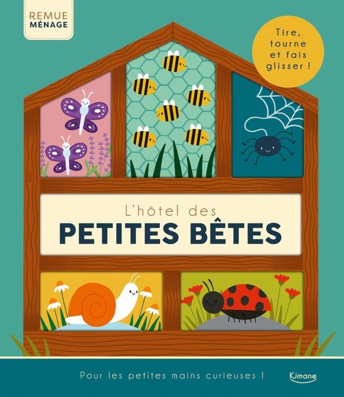 Couverture du livre « L'hôtel des petites bêtes » de Collectif, librairie Les Contes Infusés à Corte