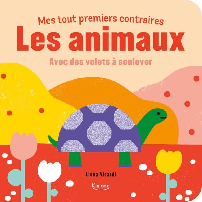 Couverture du livre « Les animaux : avec des volets à soulever » de Liuna Virardi, librairie Les Contes Infusés à Corte