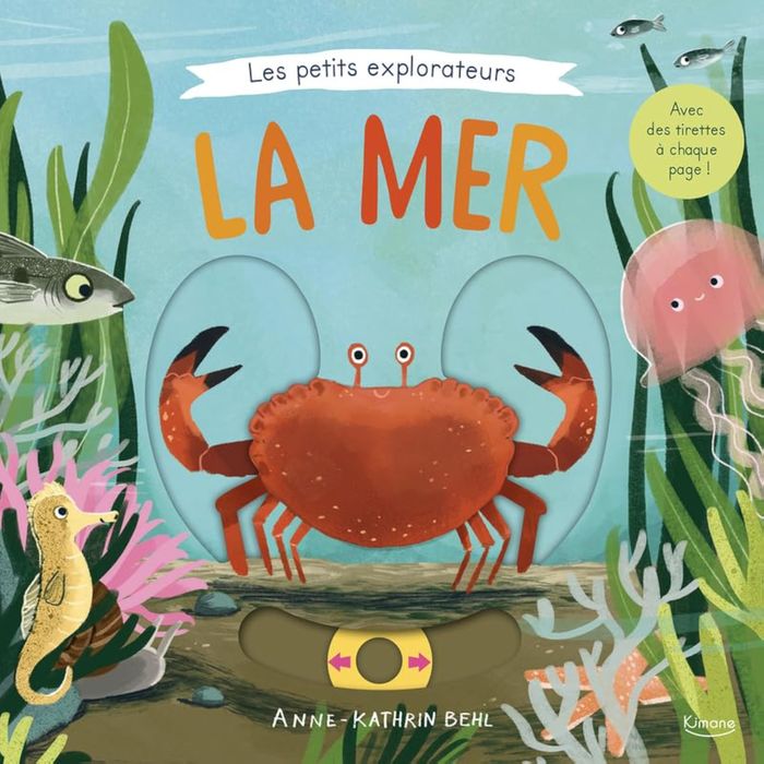 Couverture du livre « La mer » de Anne-Kathrin Behl, librairie Les Contes Infusés à Corte