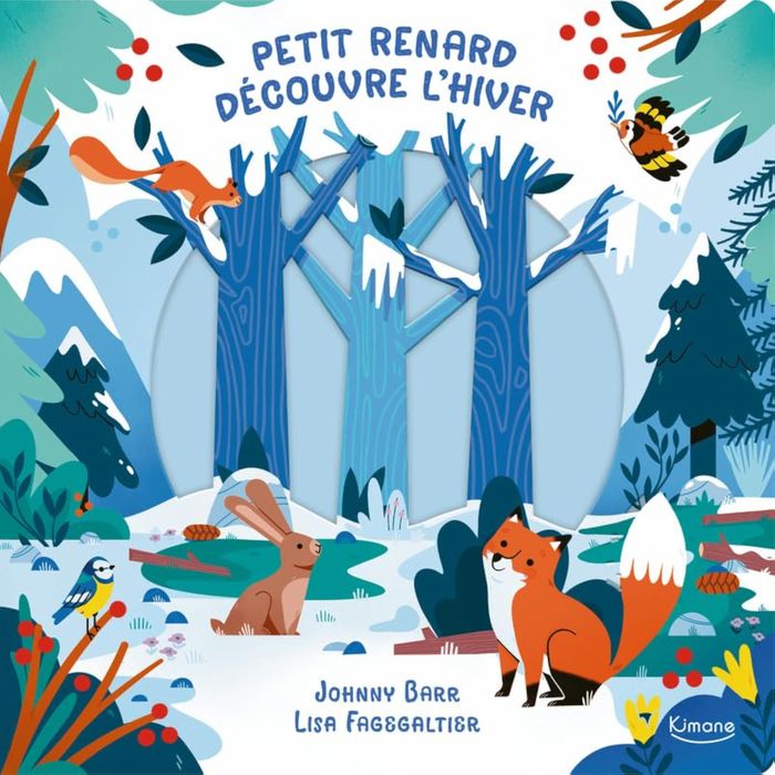 Couverture du livre « PETIT RENARD DECOUVRE L'HIVER » de Barr/fagegaltier, librairie Les Contes Infusés à Corte