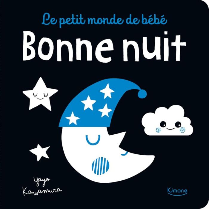 Couverture du livre « Bonne nuit » de Yayo Kawamura, librairie Les Contes Infusés à Corte