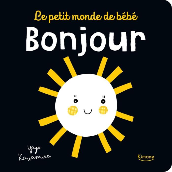 Couverture du livre « Bonjour » de Yayo Kawamura, librairie Les Contes Infusés à Corte
