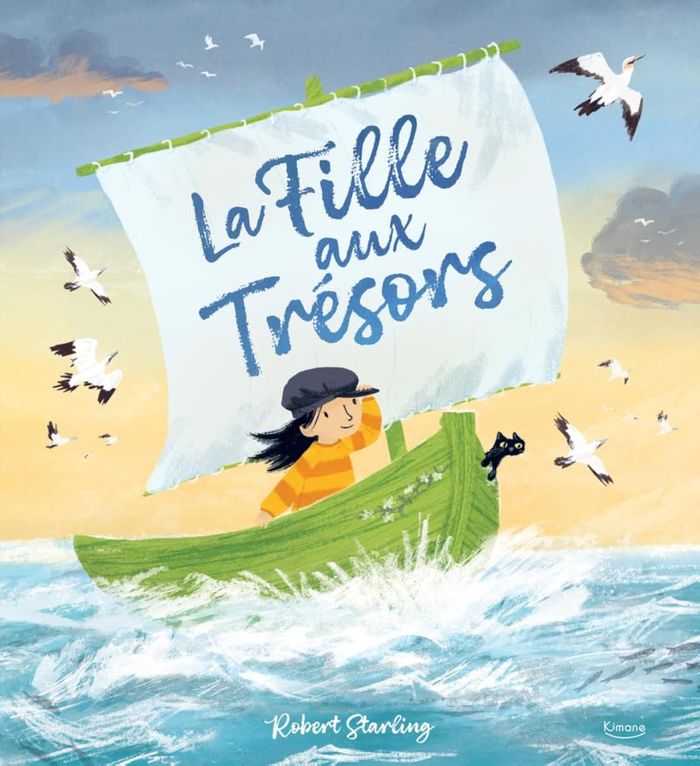 Couverture du livre « LaFille aux trésors » de Starling Robert, librairie Les Contes Infusés à Corte