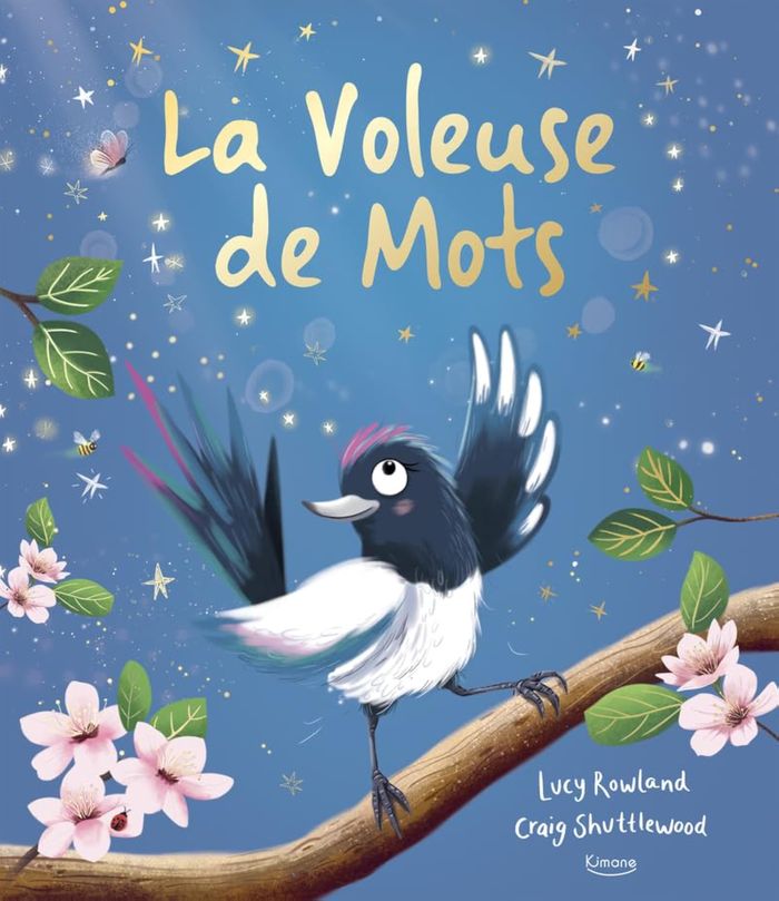 Couverture du livre « LA VOLEUSE DE MOTS », librairie Les Contes Infusés à Corte