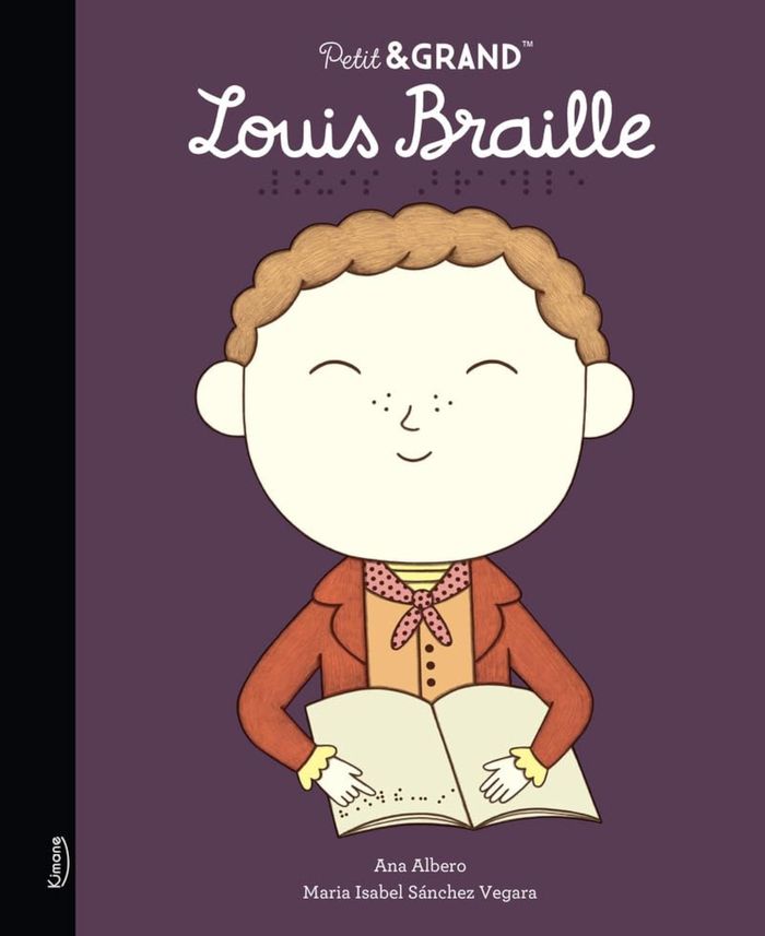 Couverture du livre « LOUIS BRAILLE », librairie Les Contes Infusés à Corte
