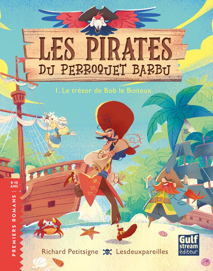 Couverture du livre « Le trésor de Bob le boiteux » de Richard Petitsigne, librairie Les Contes Infusés à Corte