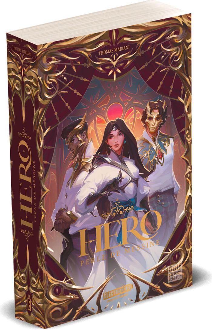 Couverture du livre « Hero, perle de Messine » de Thomas Mariani, librairie Les Contes Infusés à Corte