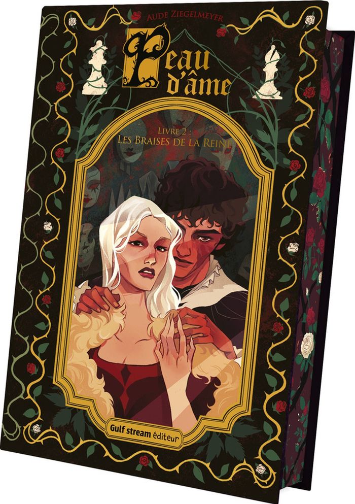 Couverture du livre « PEAU D'AME - TOME 2 LES BRAISES DE LA REINE - VOL02 » de Aude Ziegelmeyer, librairie Les Contes Infusés à Corte