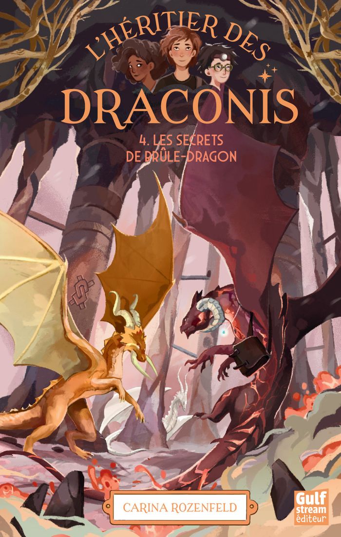 Couverture du livre « Les secrets de Brûle-Dragon », librairie Les Contes Infusés à Corte