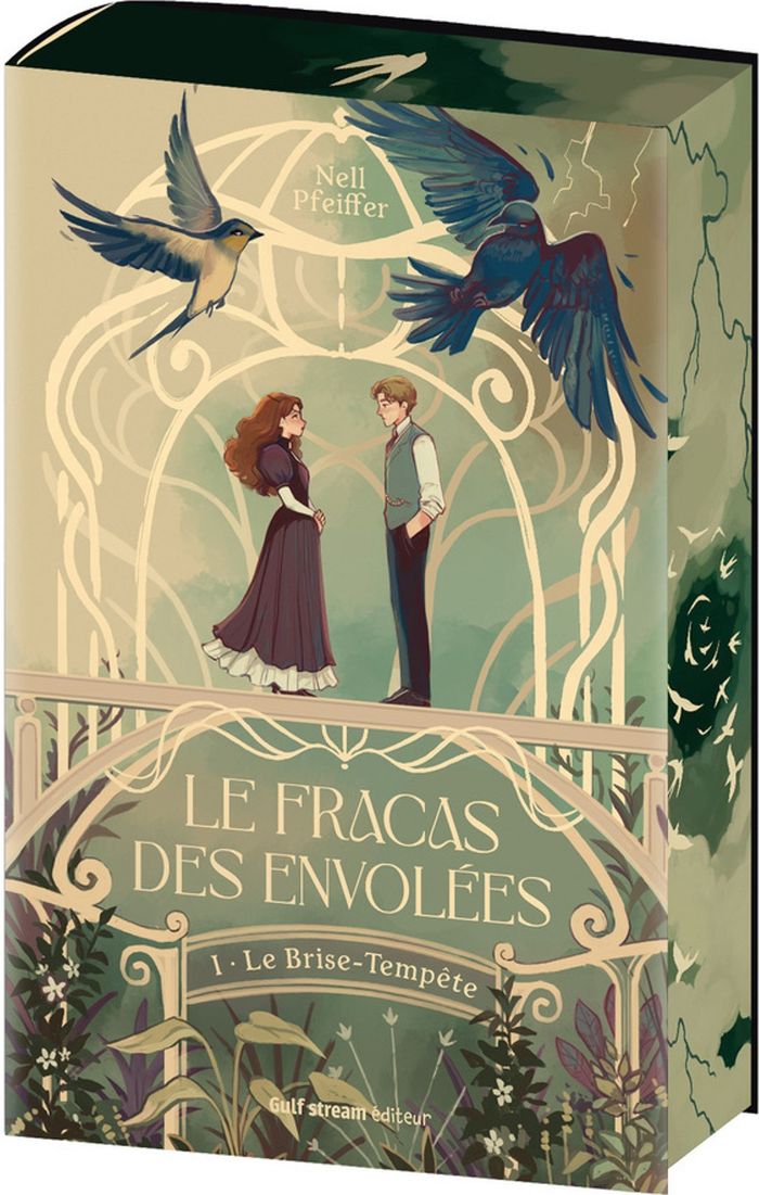 Couverture du livre « LE FRACAS DES ENVOLEES - TOME 1 LE BRISE-TEMPETE - VOL01 » de Pfeiffer/fourcade, librairie Les Contes Infusés à Corte