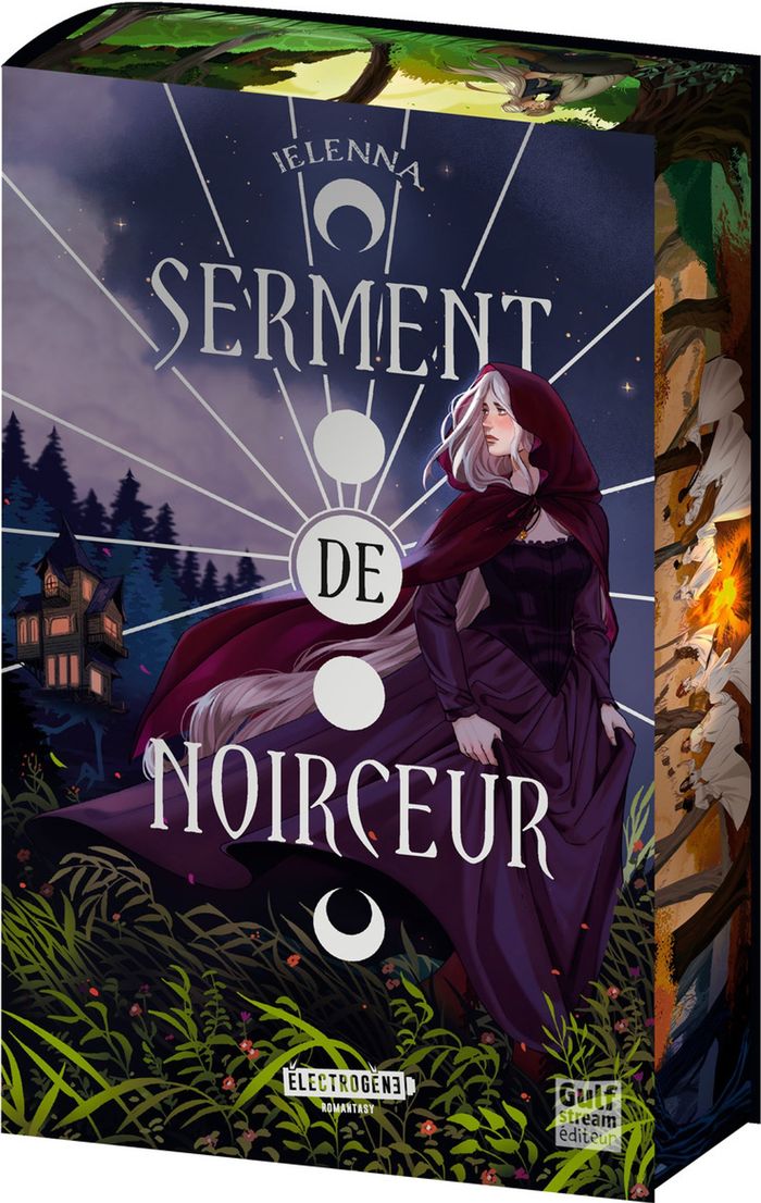 Couverture du livre « SERMENT DE NOIRCEUR », librairie Les Contes Infusés à Corte