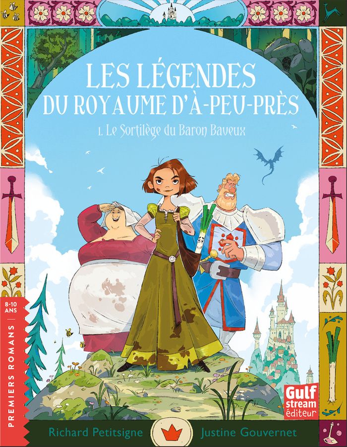 Couverture du livre « Le sortilège du Baron Baveux » de Richard Petitsigne, librairie Les Contes Infusés à Corte