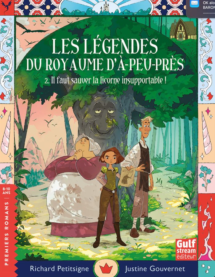 Couverture du livre « Il faut sauver la licorne insupportable ! » de Richard Petitsigne, librairie Les Contes Infusés à Corte