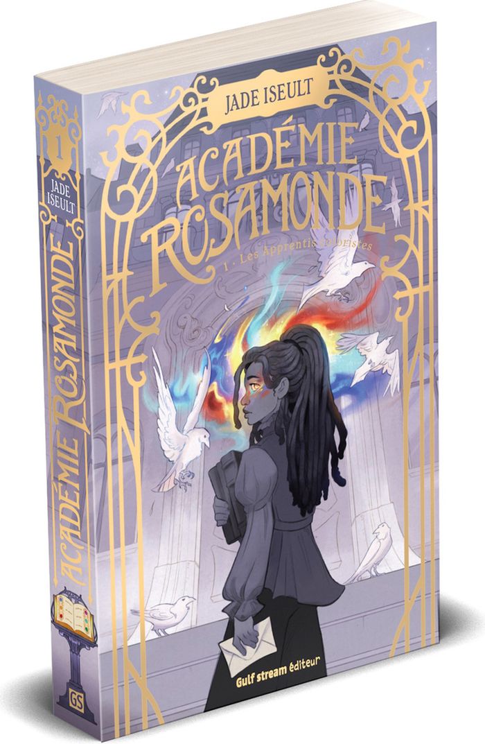 Couverture du livre « L'ACADEMIE ROSAMONDE - ACADEMIE ROSAMONDE - TOME 1 LES APPRENTIS COLORISTES - VOL01 », librairie Les Contes Infusés à Corte
