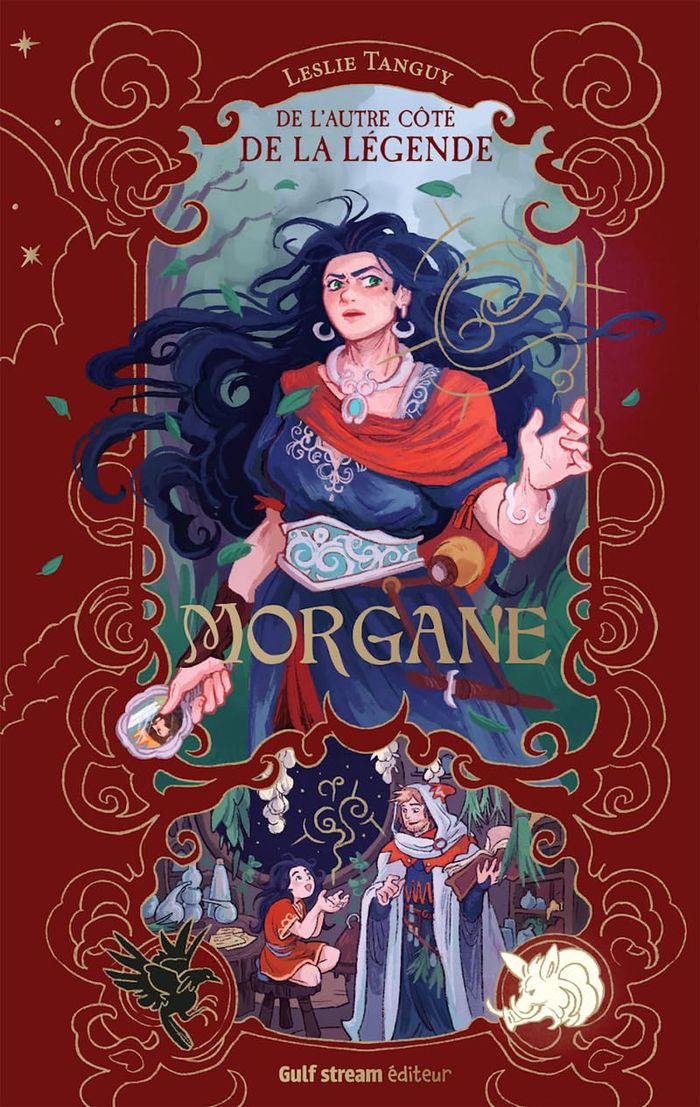 Couverture du livre « DE L'AUTRE COTE DE LA LEGENDE - MORGANE », librairie Les Contes Infusés à Corte