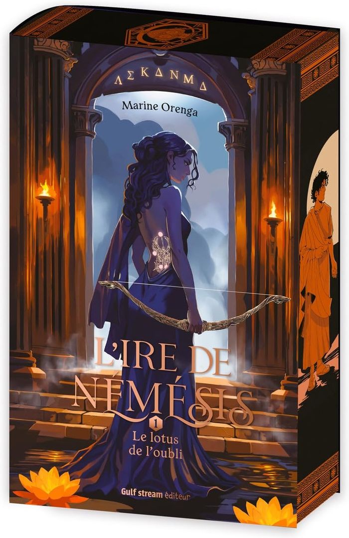 Couverture : L'IRE DE NEMESIS - TOME 1 LE LOTUS DE L'OUBLI - VOL01