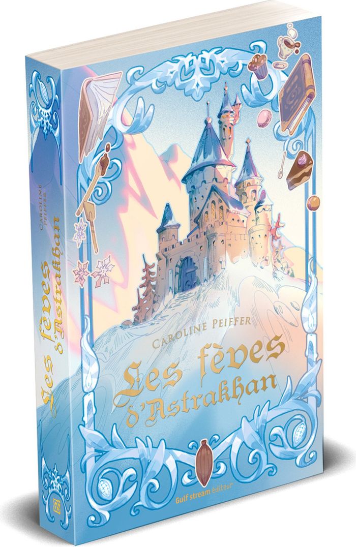 Couverture du livre « LES FEVES D'ASTRAKHAN » de Caroline Peiffer, librairie Les Contes Infusés à Corte