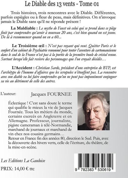 Quatrième de couverture de « Le diable des treize vents »