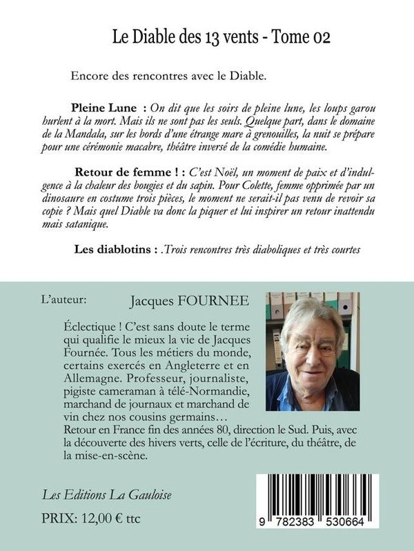 Quatrième de couverture de « Le diable des treize vents »
