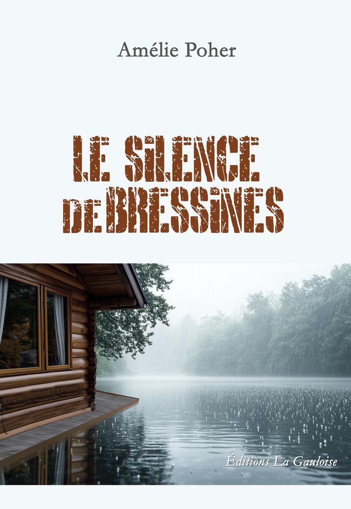 Couverture du livre « Le silence de Bressines : roman » de Amélie Poher, librairie Les Contes Infusés à Corte
