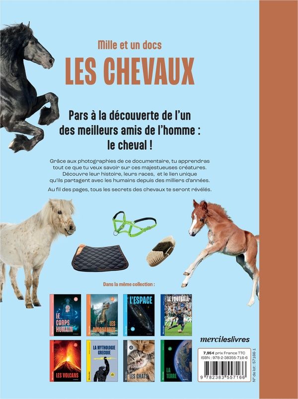 Quatrième de couverture de « Les chevaux »