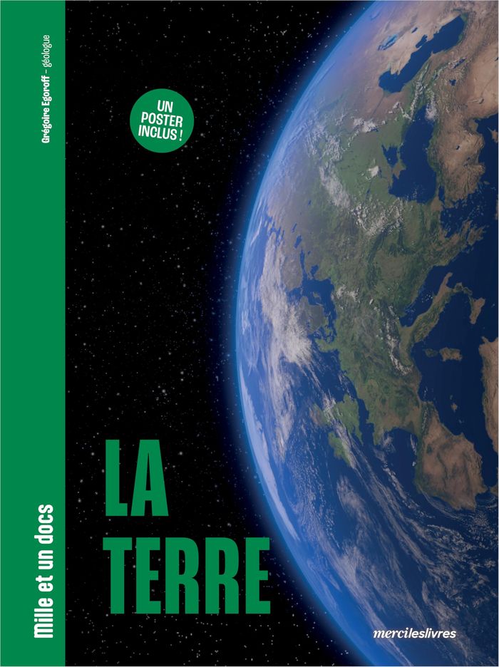 Couverture du livre « La Terre » de Grégoire Egoroff, librairie Les Contes Infusés à Corte