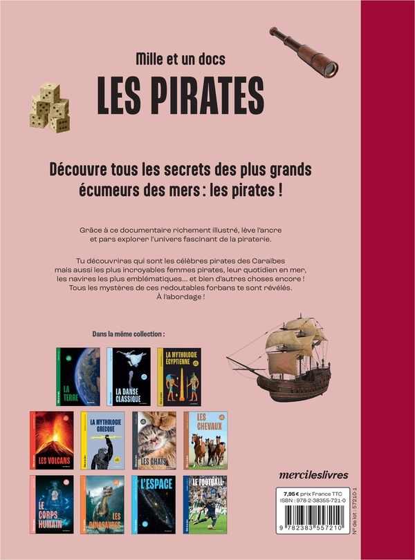 Quatrième de couverture de « Les pirates »