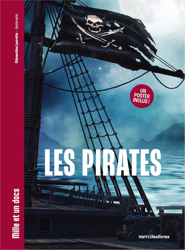 Couverture du livre « Les pirates » de Clémentine Lacrotte, librairie Les Contes Infusés à Corte