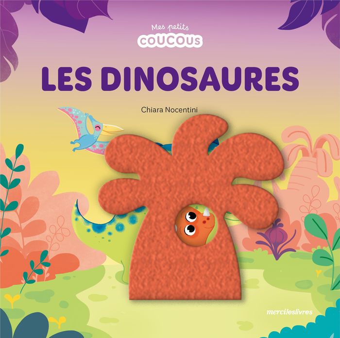 Couverture du livre « Les dinosaures » de Chiara Nocentini, librairie Les Contes Infusés à Corte