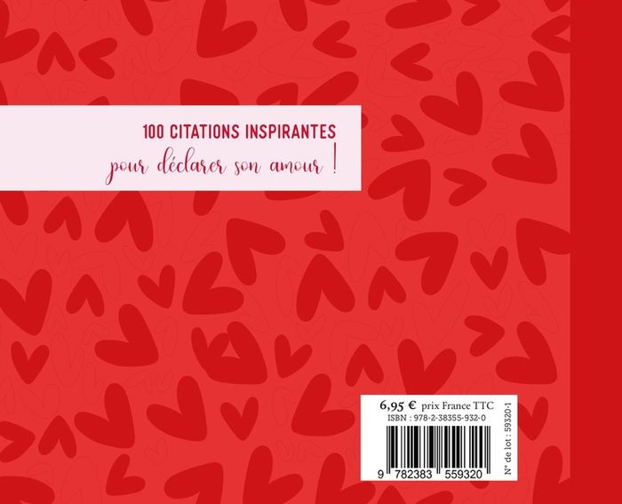 Quatrième de couverture de « Petites phrases magiques pour dire je t'aime »