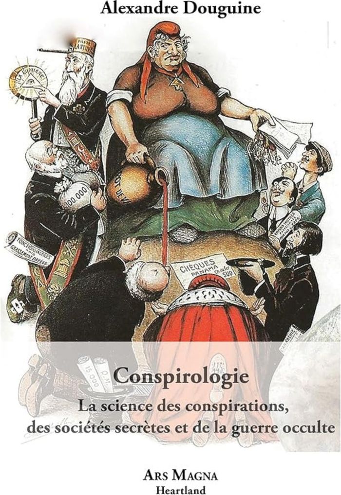 Couverture du livre « CONSPIROLOGIE » de Alexandre Douguine, librairie Les Contes Infusés à Corte