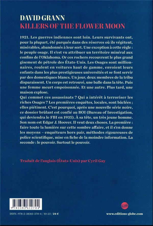 Quatrième de couverture de « La note américaine »