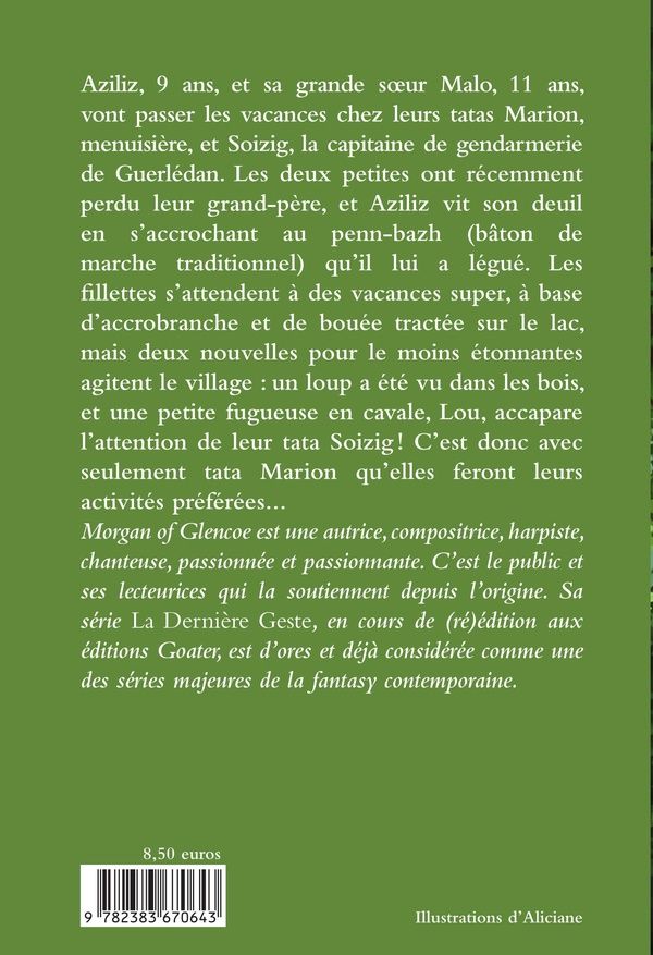 Quatrième de couverture de « Le bisclavret de Guerlédan : les chroniques de penn-bazh »