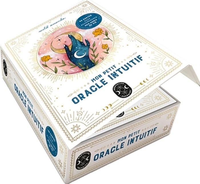 Couverture du livre « L'ORACLE INTUITIF », librairie Les Contes Infusés à Corte