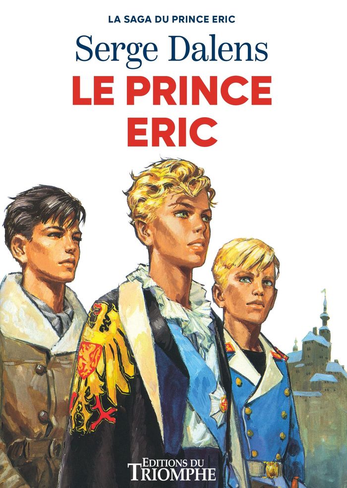 Couverture du livre « Le prince Éric » de Serge Dalens, librairie Les Contes Infusés à Corte