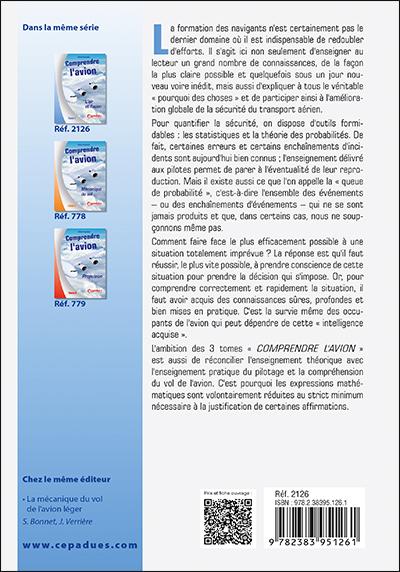 Quatrième de couverture de « COMPRENDRE L'AVION. L'AIR ET L'AVION. TOME 1 »