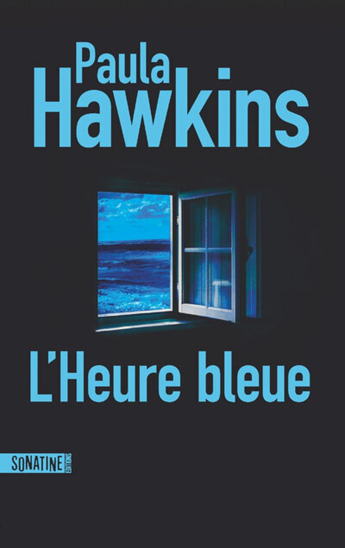Couverture du livre « L'heure bleue » de Paula Hawkins, librairie Les Contes Infusés à Corte